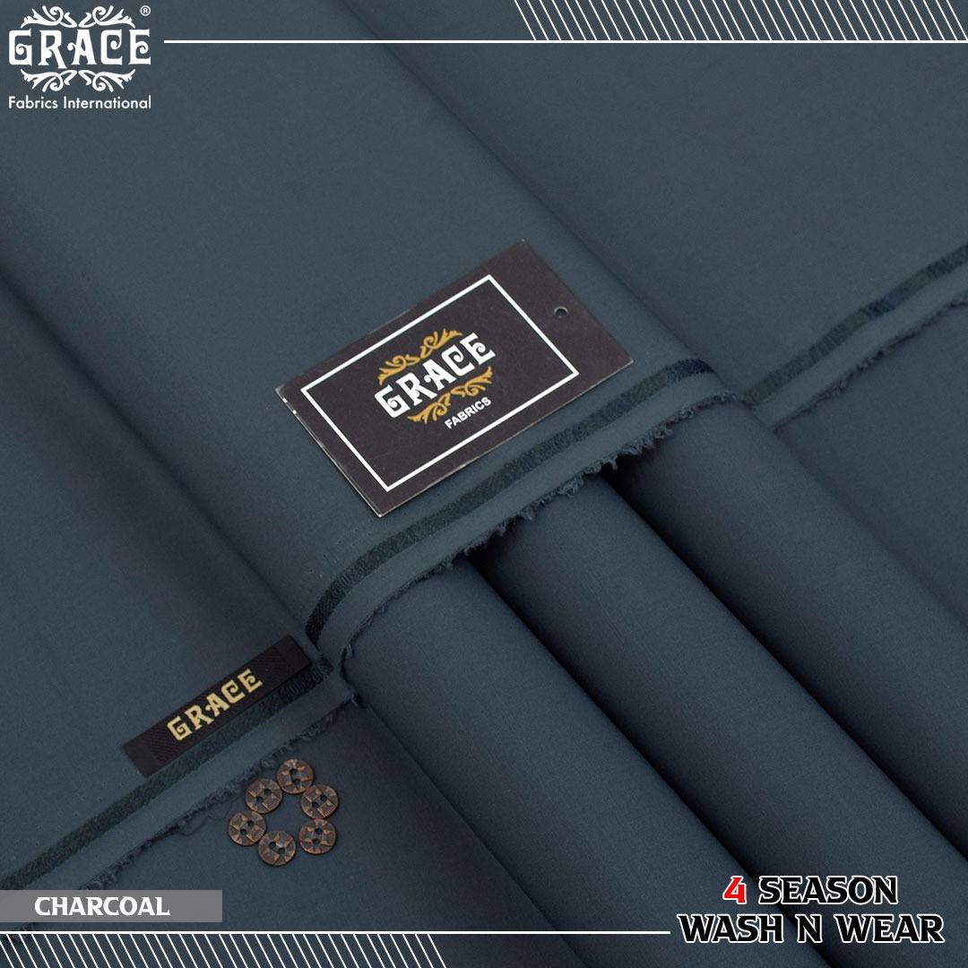 Kasturi Wash Wear For Men | Winter Collection | Charcoal