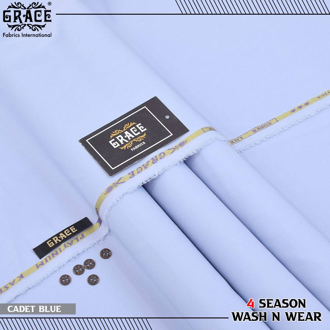 Kasturi Wash Wear For Men | Winter Collection | Cadet Blue